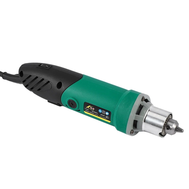 30000 об/мин 480 Вт высокой мощности Мощность Мини электрическая дрель гравер с 6