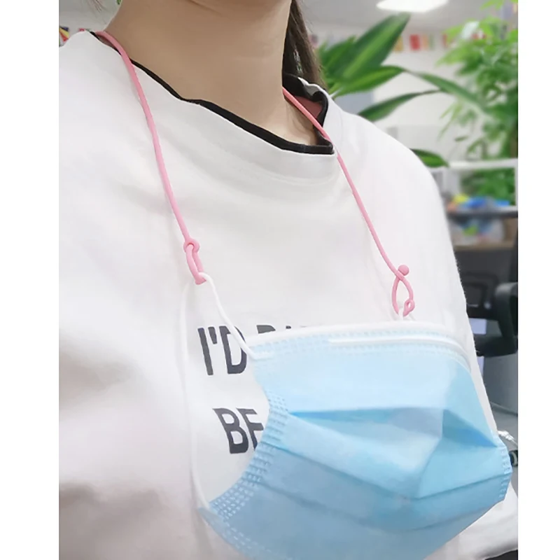 

1 PC Home Mask Holder Strap Anti-lost Eyeglass Chains Face Mask Hanging Lanyard With Clips For Men Women Boys Girls Kids