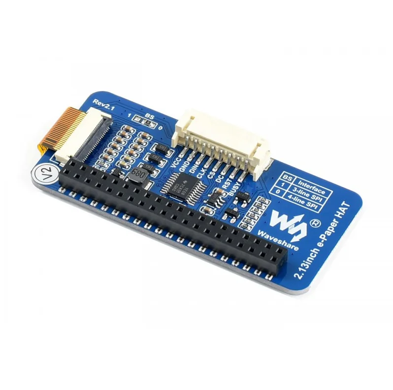 2 13 дюймовый E Ink дисплей HAT 212x104 paper Module для Raspberry Pi 2B/3B/Zero W красный черный белый