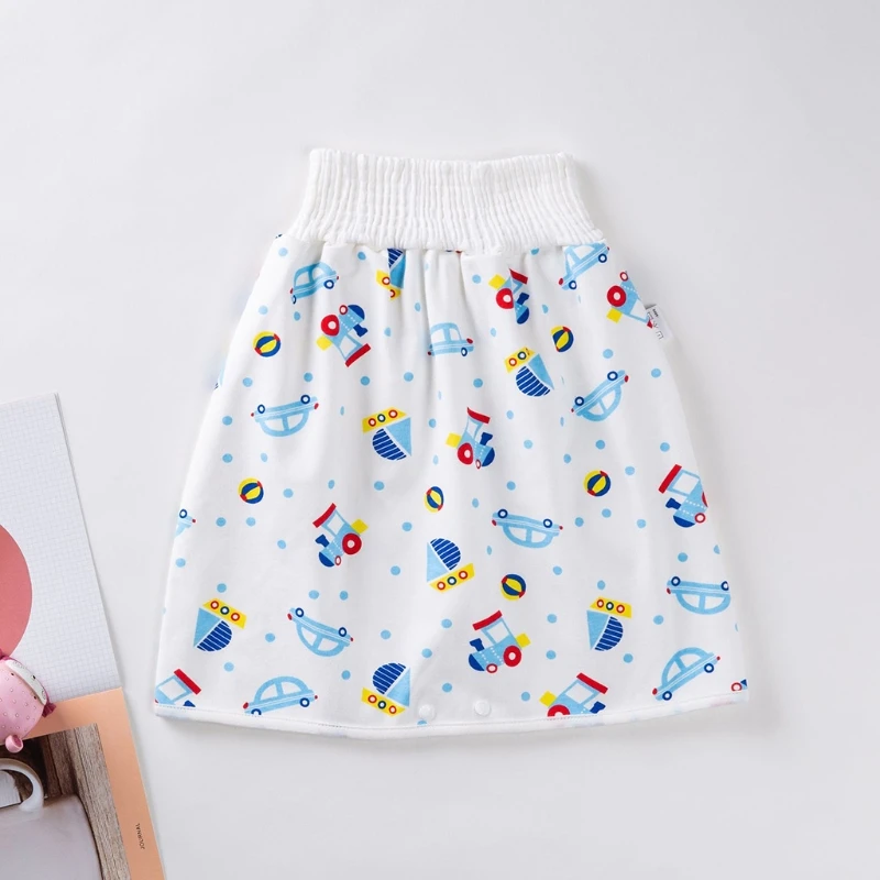 

2 in 1 Comfy Infants Baby Diaper Skirt Waterproof Absorbent Washable Shorts Toddler Potty Training Nappy Pants Gifts L4MC