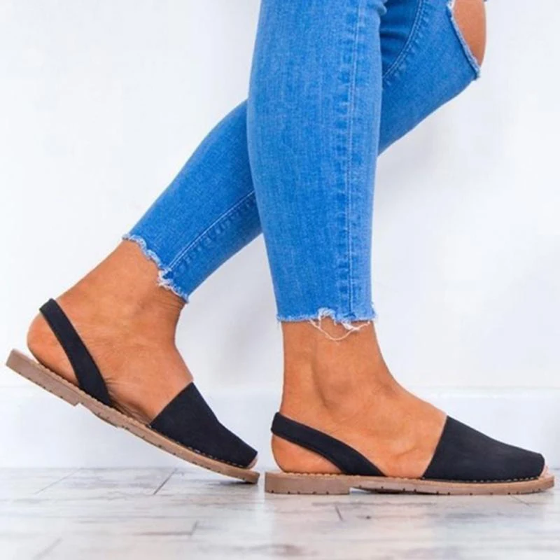 Модные летние женские сандалии в римском стиле Сандалии с открытым носком ретро