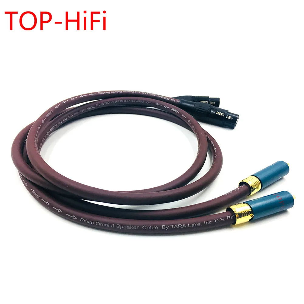 

TOP-HiFi Pair Ortfon-1 2RCA Male to 2 XLR Female Cable RCA XLR Interconnect Audio Cable Gold plated PLUG with Prism OMNI 2 Wire