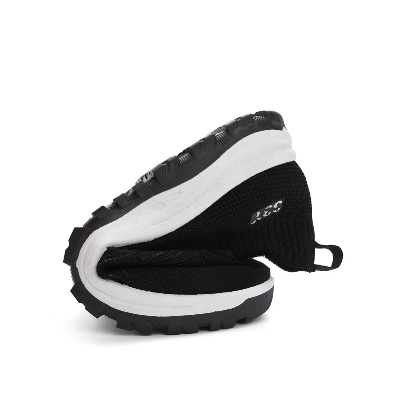 SALUDAS Men'S Running Shoes Fashion Walking Shoes Ultra Lightweight Athletic Casual Gym Breathable Knit Slip On Sneakers