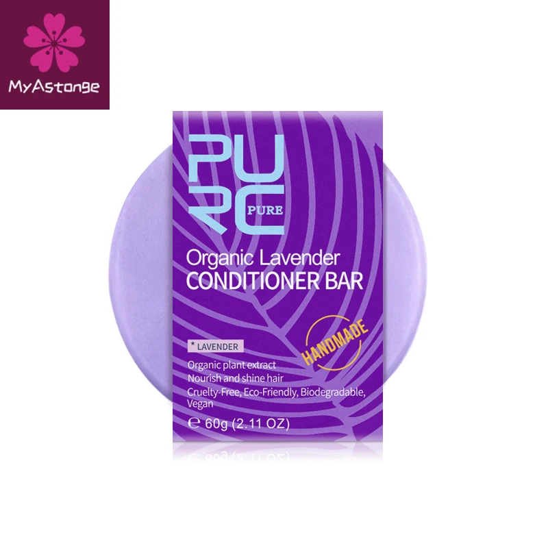 

Organic Lavender Conditioner 100% PURE and Vegan handmade cold processed shampoo soap