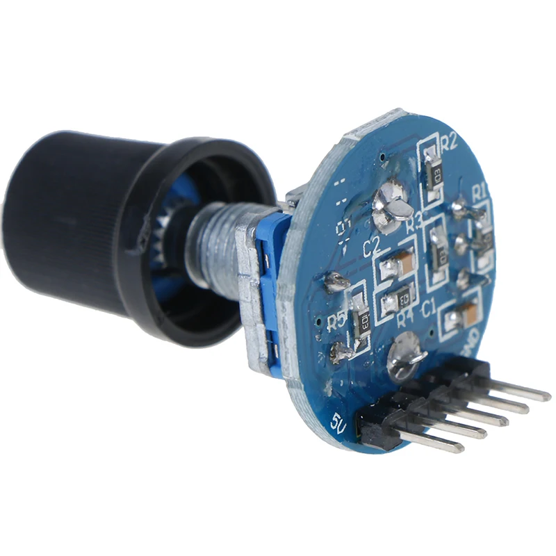 

Rotary Encoder Module for Arduino Brick Sensor Development Round Audio Rotating Potentiometer Knob Cap