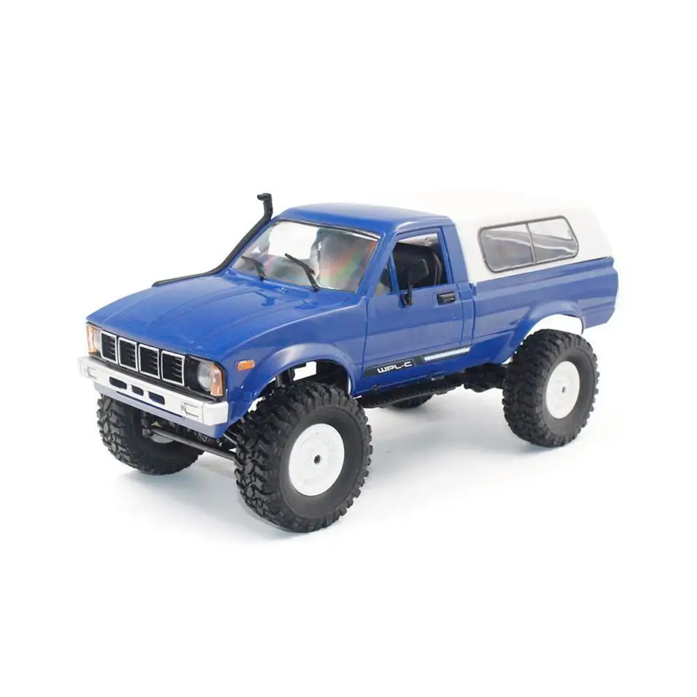 1:16 RC Байк 4WD радио 2 4G гусеничный внедорожный армейский светодиодная фара для