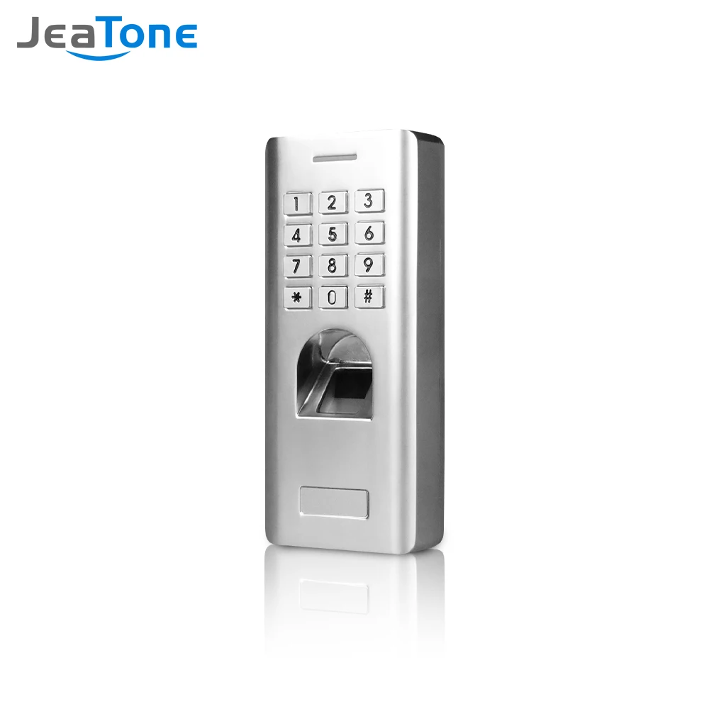 Jeatone Клавиатура доступа Поддержка пароль отпечатков пальцев разблокированная