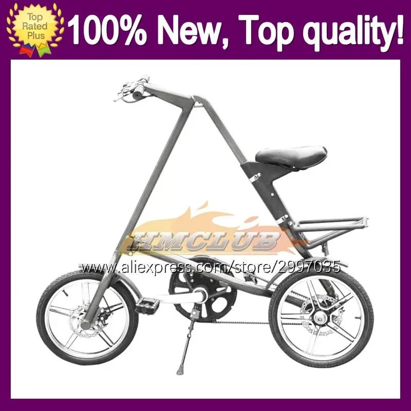 

Складной велосипед для взрослых, 2021, 16 дюймов, портативный ультралегкий одиночный велосипед, быстрая скорость вождения, металлические спиц...