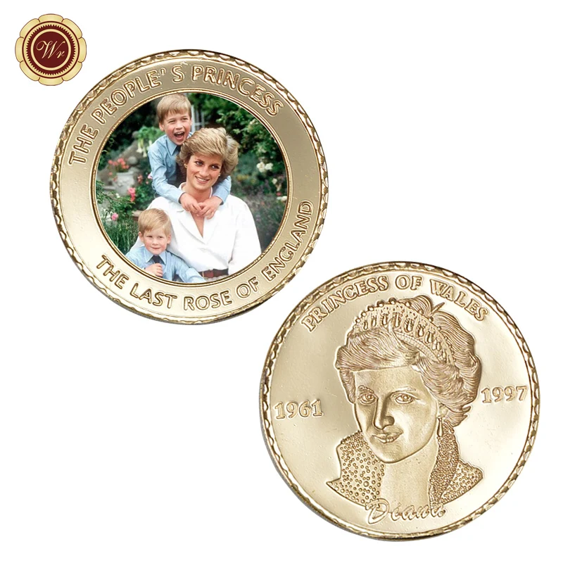 Сувенирные монеты WR для фестиваля Великобритании домашние декоративные золотые