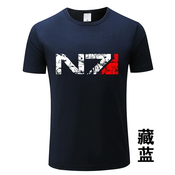 2020 брендовые игры N7 Mass Effect 3 Футболка мужская система искусственная эмблема