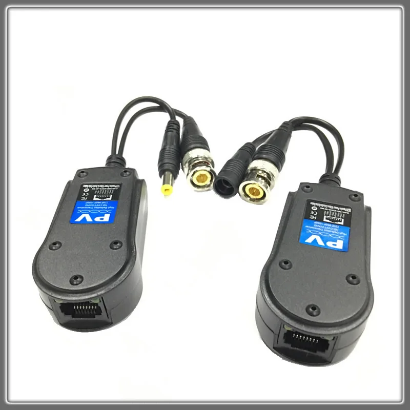 

Пассивные трансиверы для видеонаблюдения HD CVI/AHD/TVI, витые, BNC, Cat5, UTP, видео Balun, для 2MP, 3MP, 4MP, 230PV, Диапазон 200 м
