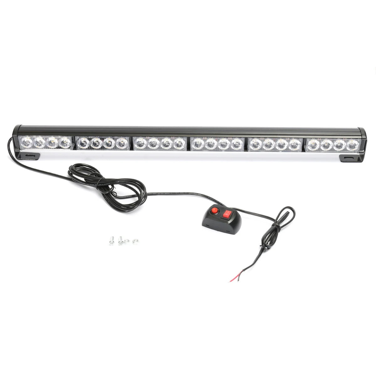 

24W 24LED Car Truck Emergency Vehicle Truck Traffic Advisor LED Warning Strobe Light Bar Warning Flashing Lightbar Signal Lamp