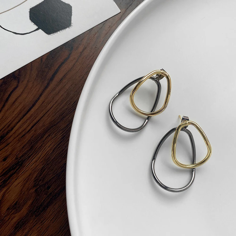 

2021 New Tide Restoring Ancient Ways Women Geometrical Irregular Earrings Yewelry Earring