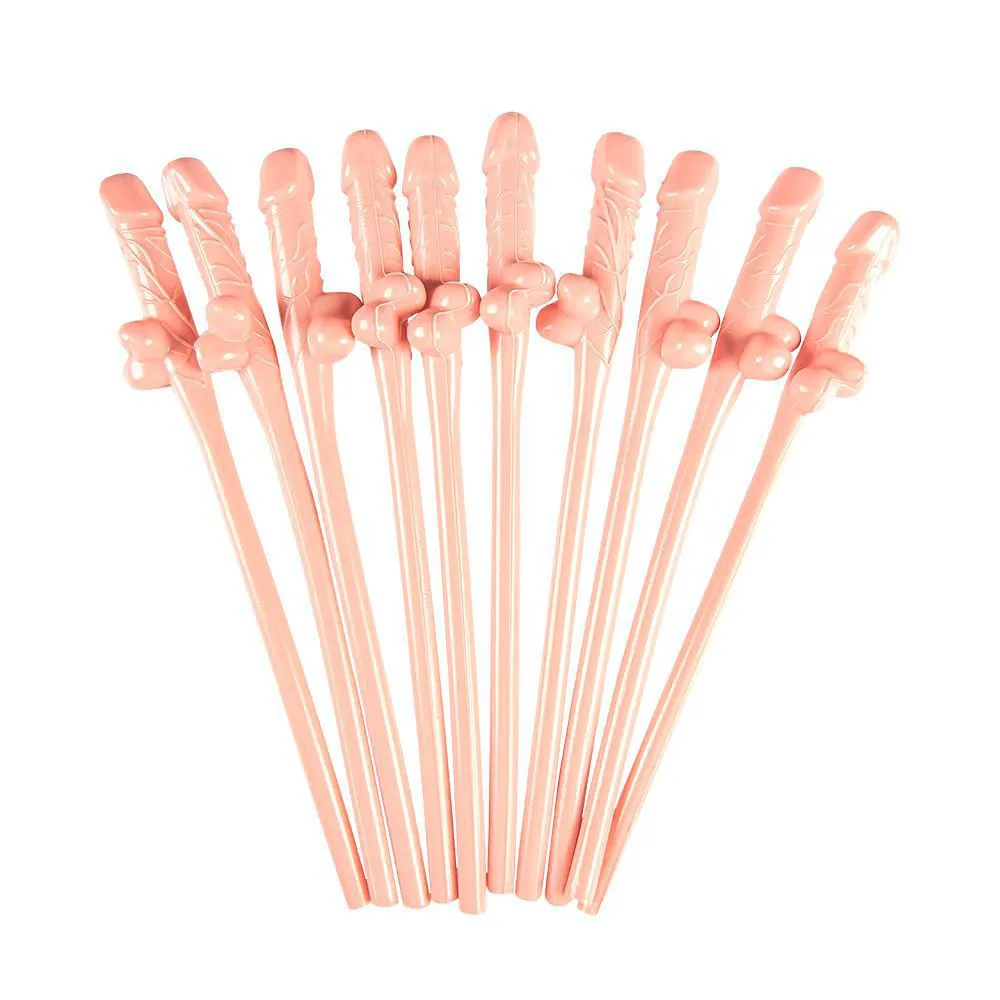 

10pc Hen Party Bar Willy Straws Party Phallus Girls Night Out Accessories Straws Straws For Summer Cold Drinks#p30