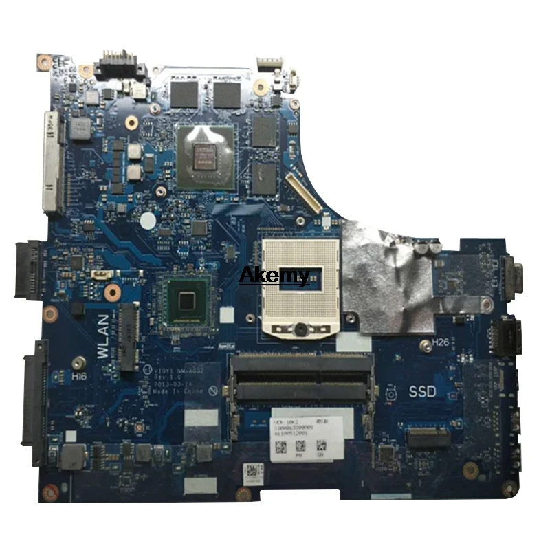Y510P VIQY1 NM-A032 REV: 1,0 материнская плата для ноутбука lenovo Y510P NM-A032 Y510P Материнская плата Тест GT755/GT750 Поддержка i7