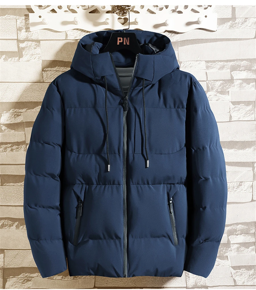 

2021 New Men Cotton Padded Jacket Men's Autumn Winter Jackets Dao02 Y143