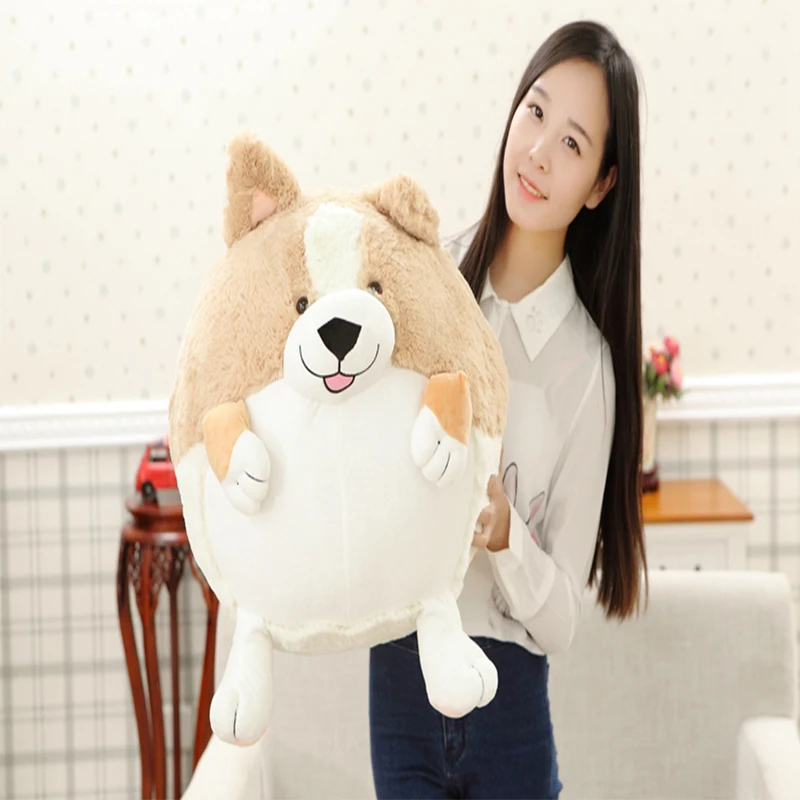 20 Вт, 30 Вт, 50 см новые CuteCorgi собака плюшевая игрушка Shiba «Лисья Секретная служба»(Inu собака плюшевая игрушка-Животное мультфильм Подушка, домашний декор, детские куклы-модели ребенка Рождественский подарок