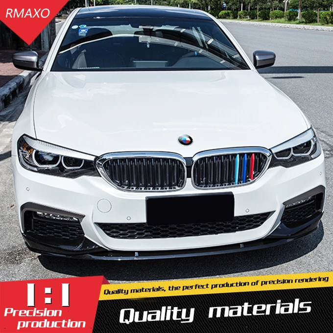 Для G30 G38 Body kit спойлер 2017 2018 для BMW 5 series 525i B ABS задний губ передний бампер диффузор
