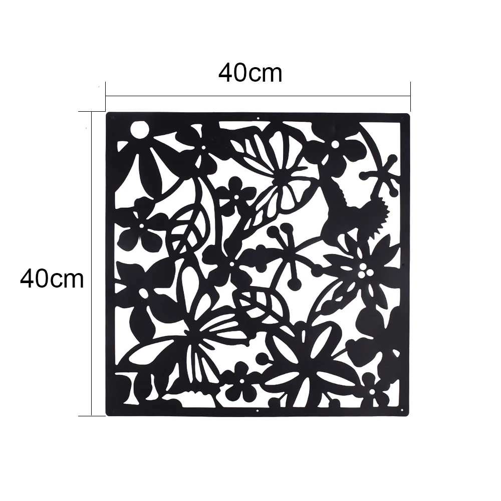 Fashion Hollow-Out Black White Hanging Screen Hollow Stickers Home &ampAmp Living Room Divider 3 Color Red Shield | Дом и сад