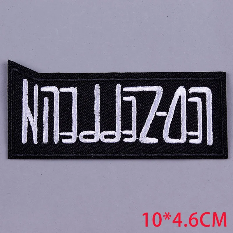 CZ-PE4352CT Pulaqi Nirvana ткань патчи металлическая лента патч, вышитые патчи железа на патчи для одежды рок группы значки аппликации полоса - Цвет: CZ-PE4352CT