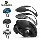 Сверхлегкий велосипедный шлем ROCKBROS, цельноформованная велосипедная шапка, мотоциклетная Защитная шапка, велосипедные аксессуары для горных и дорожных велосипедов