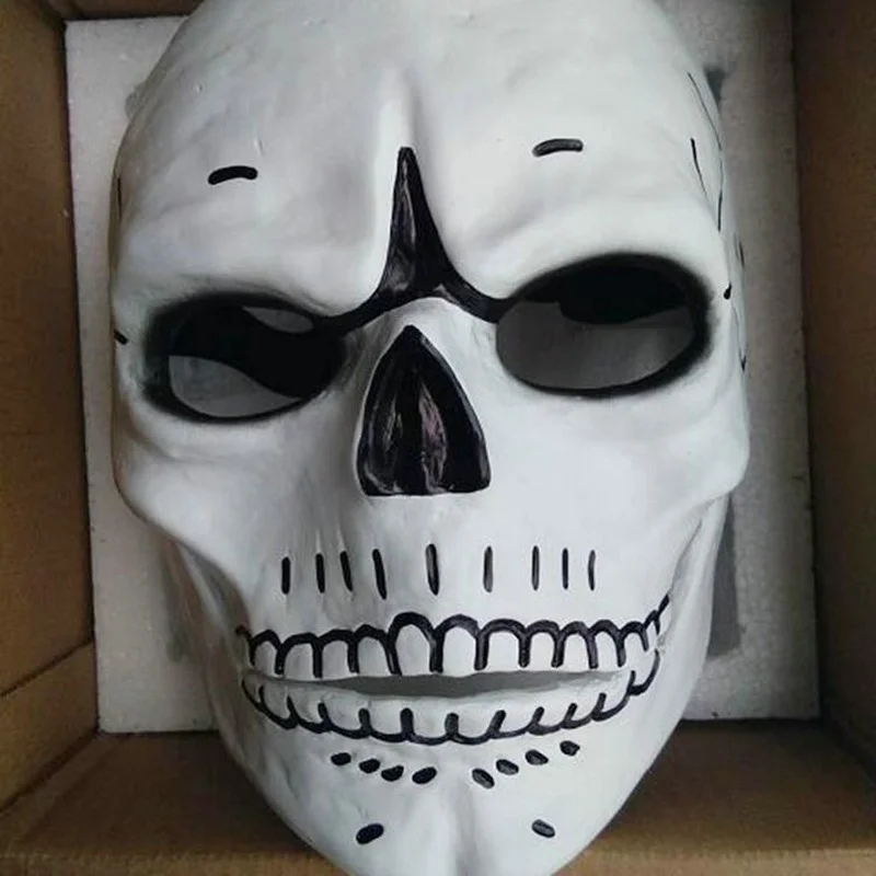 Новинка маска из смолы 007 для вечевечерние в виде призрака искусственная с