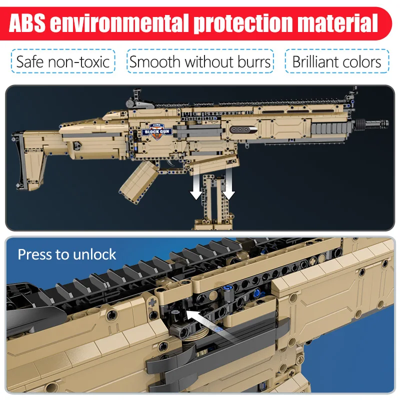Конструктор Cada 1:1 SWAT модель штурмовой винтовки времен Второй мировой войны