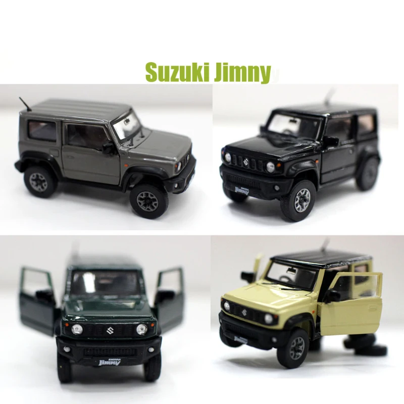 Литые модели автомобилей масштаба 1:64 Suzuki Jimny Jeep Классическая коллекция