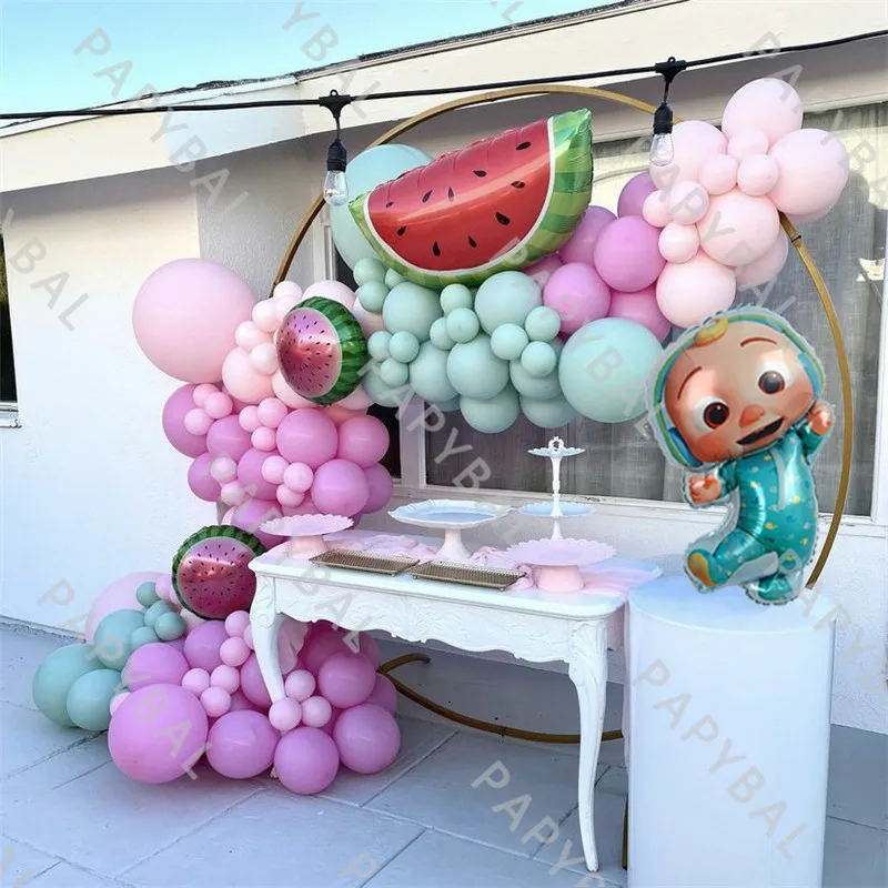 Набор воздушных шаров из алюминия 1 комплект арка для детского дня рождения