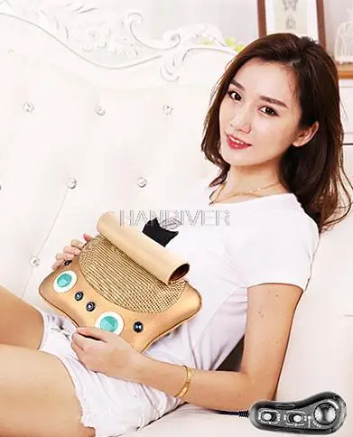 Массажер для шеи массажный инструмент подушка массажа тела многофункциональная