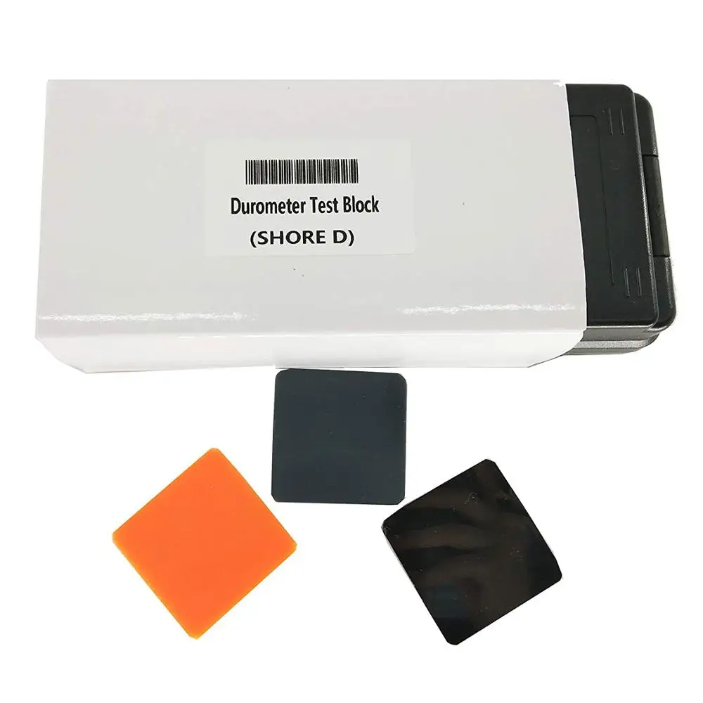Shore D Durometer Test Block with D Type Rubber Hardness Test Block Durometer Test Block Kit