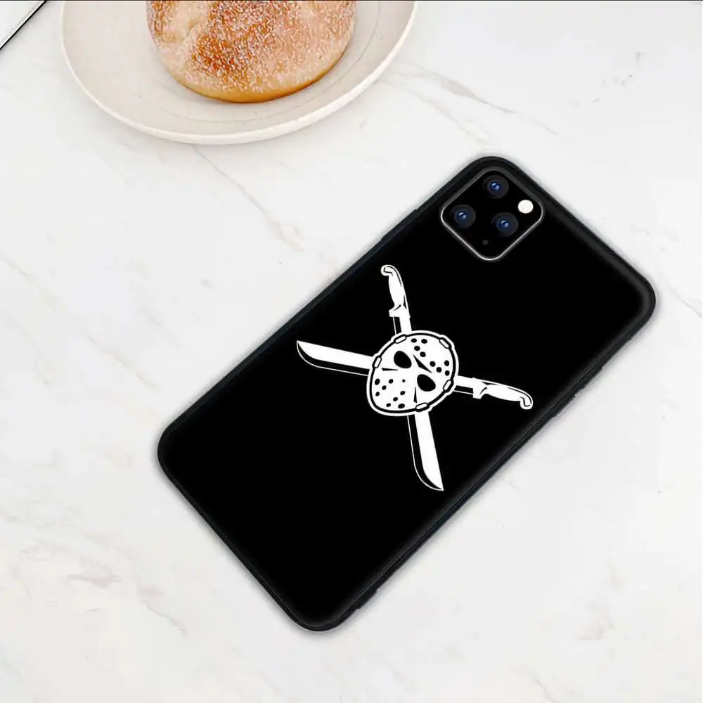 

High Quality Jason Voorhees Friday The 13th Mobile Phone Case Cover For Iphone 11 12 Pro Max 5s 6s 7 8 Plus X Xr Xs Max Se 2020