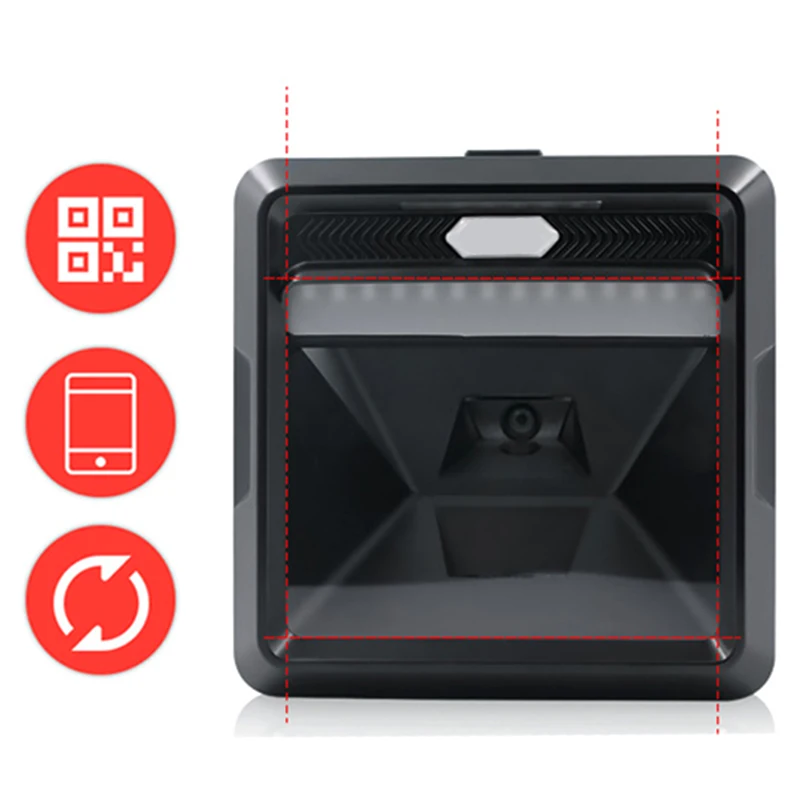 MP8000 высокоскоростная двухмерная сканирующая платформа 1D/2D считывание билетов QR
