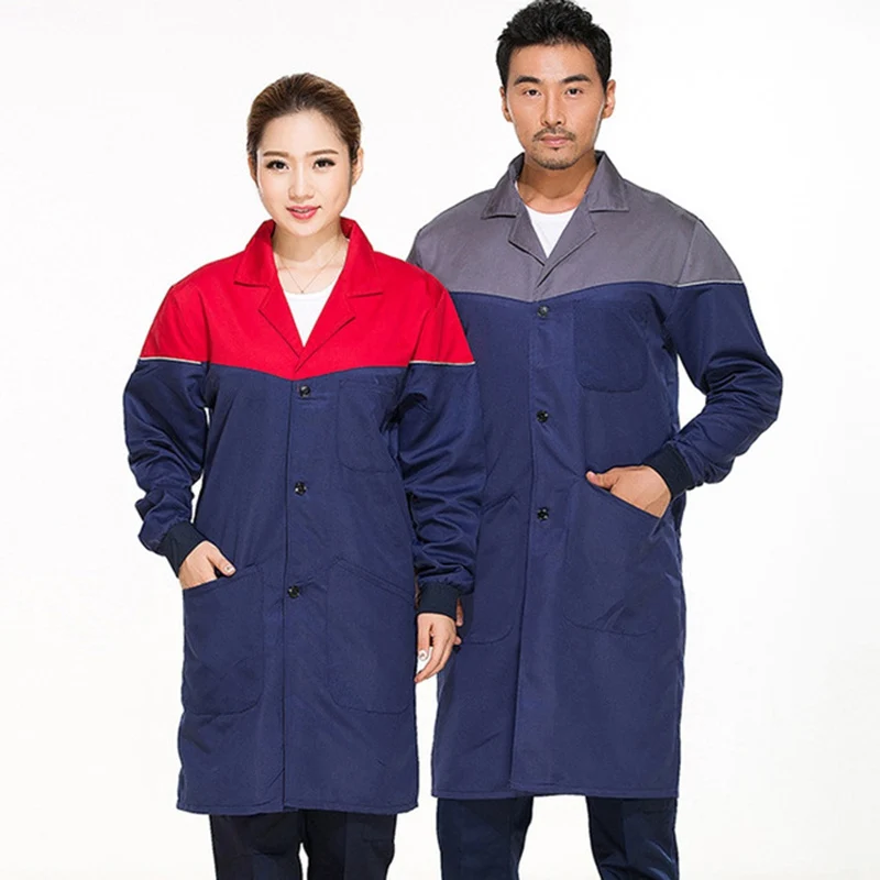 

New Work Clothing Men Women Working Uniforms Overalls Long Sleeve Workwear Coveralls Worker Repairman Machine Welding Suits