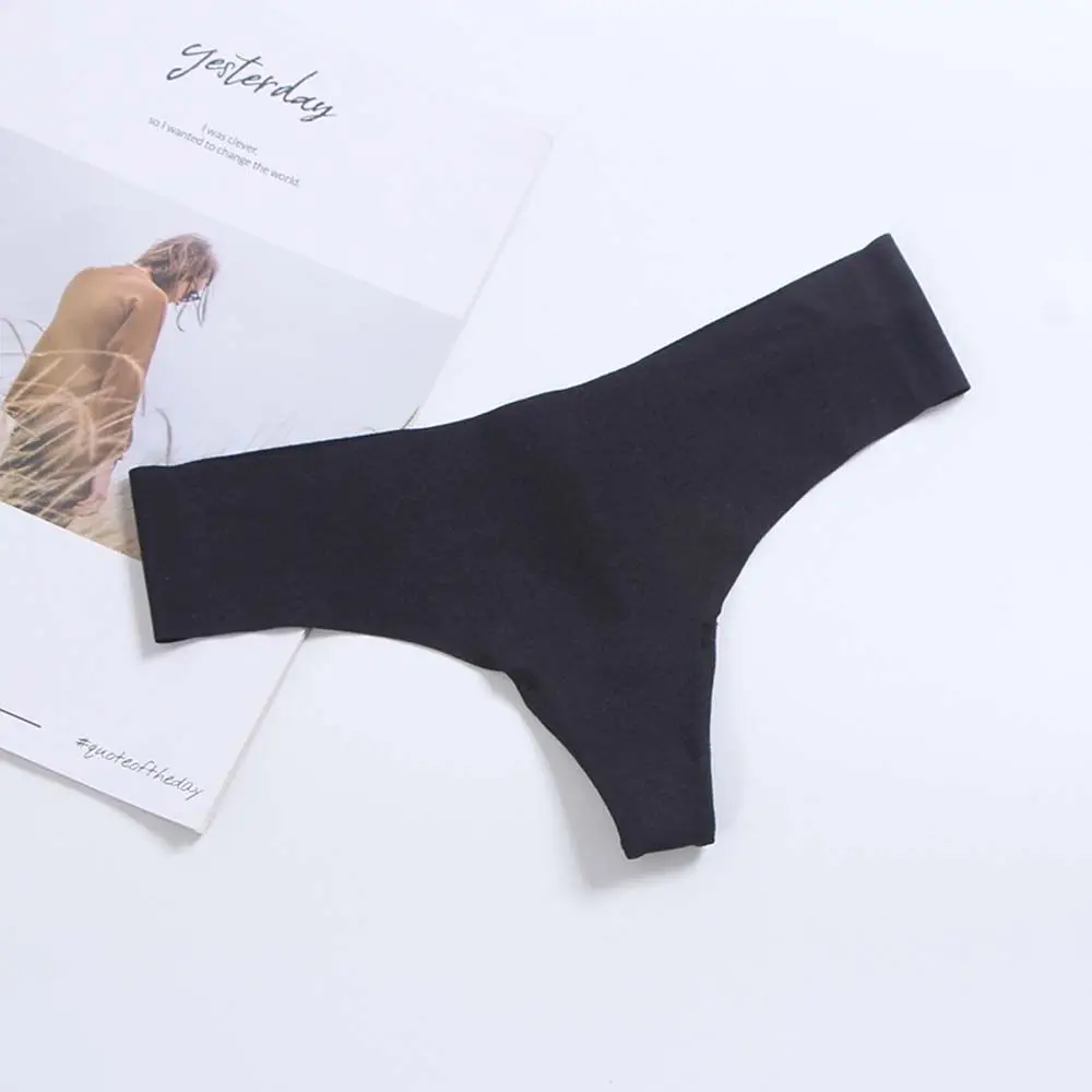 Сексуальные женские трусики-стринги креативные бесшовные трусики с буквенным