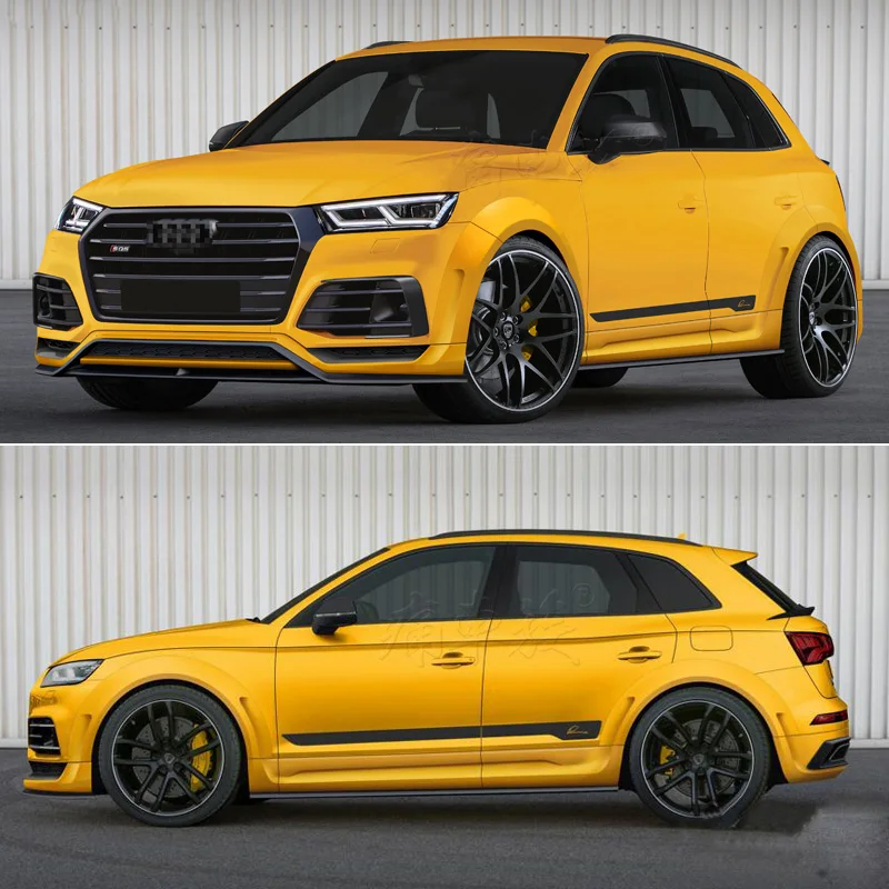 2 шт. виниловые боковые юбки для AUDI Q5 SQ5 | Автомобили и мотоциклы