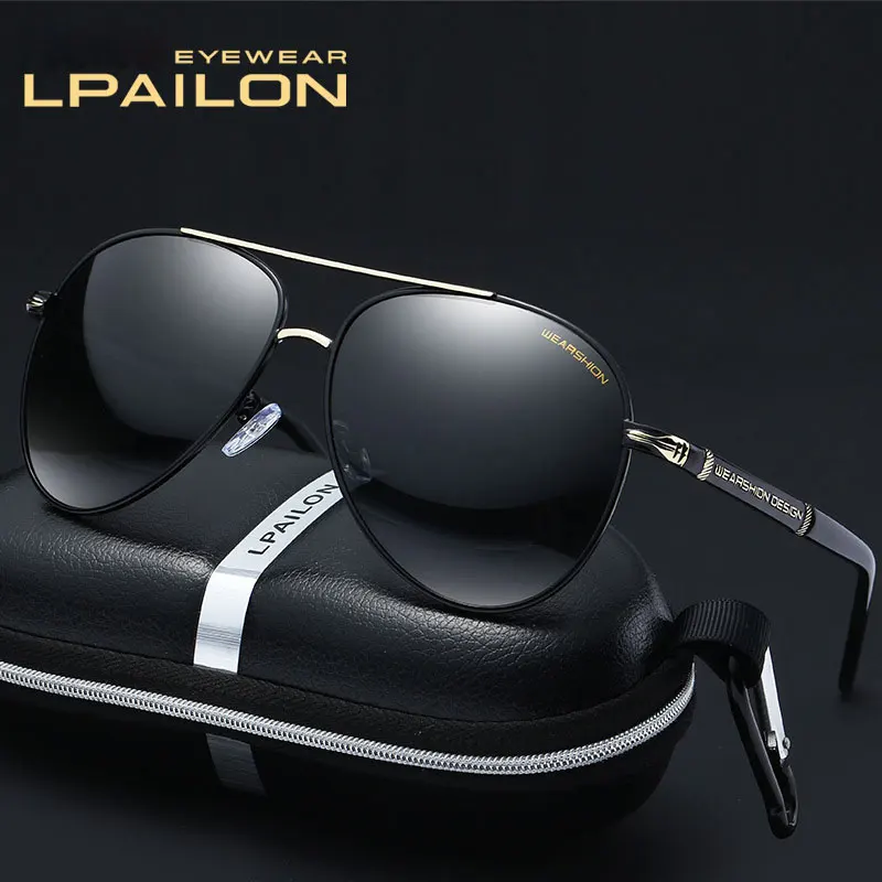 LPAILON 2020 новые мужские винтажные Модные солнцезащитные очки авиаторы