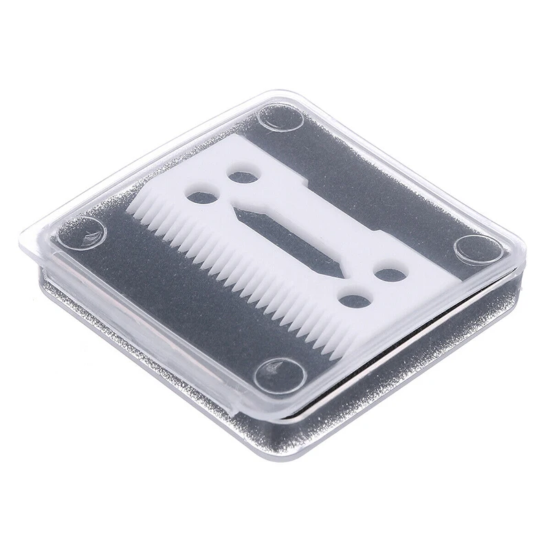 1 шт. 40*22 мм белое лезвие для резки керамическая машинка стрижки замена 2 отверстия