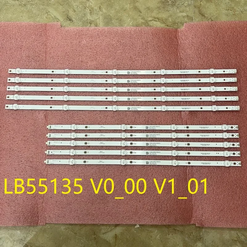 LED backlight bar For LG 5UN70006LA LB-DM3030-GJD3X3555X9GB00-S NS-55DF710NA21 NS-55DF710NA19 LB55135 lbm550m0501-PJ-4(L) PK-4(R