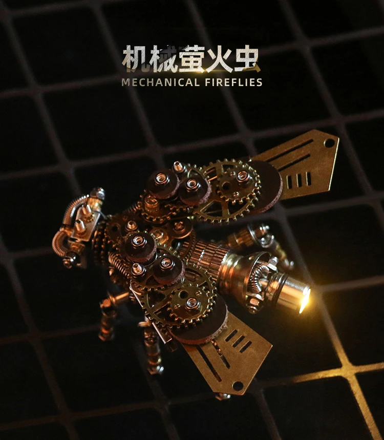

Metal assembling 3D puzzle model toy Insect series Firefly Dragonfly Hornet Flying ant DIY model Adult collection Decoration