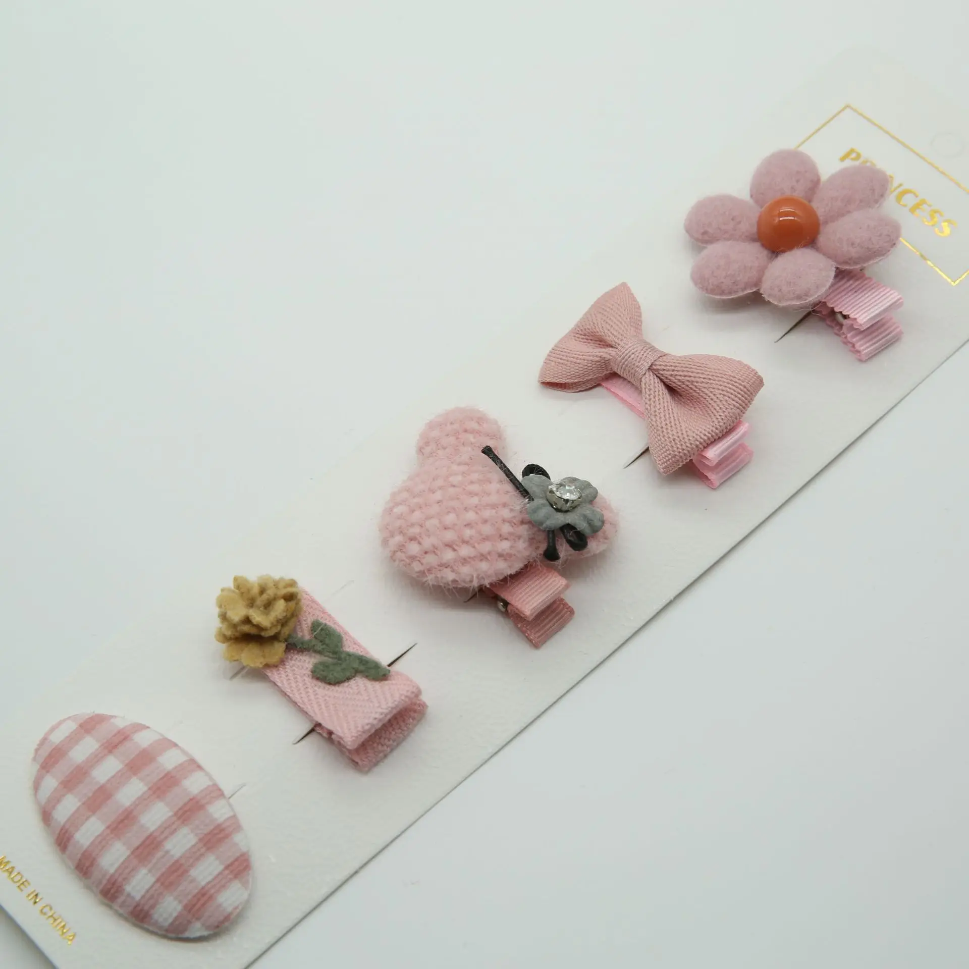 

Cute Baby Child Hair Clip Set Princess Bow Bangs Hair Clip Hair Accessories