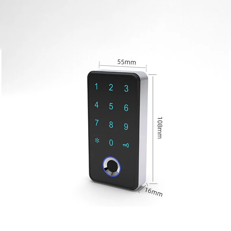 High security office desk locks fingerprint digital keypad lock for cabinet free shipping | Обустройство дома