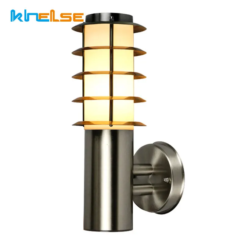 СВЕТОДИОДНЫЙ Уличный настенный светильник алюминиевые комнатные фонари для