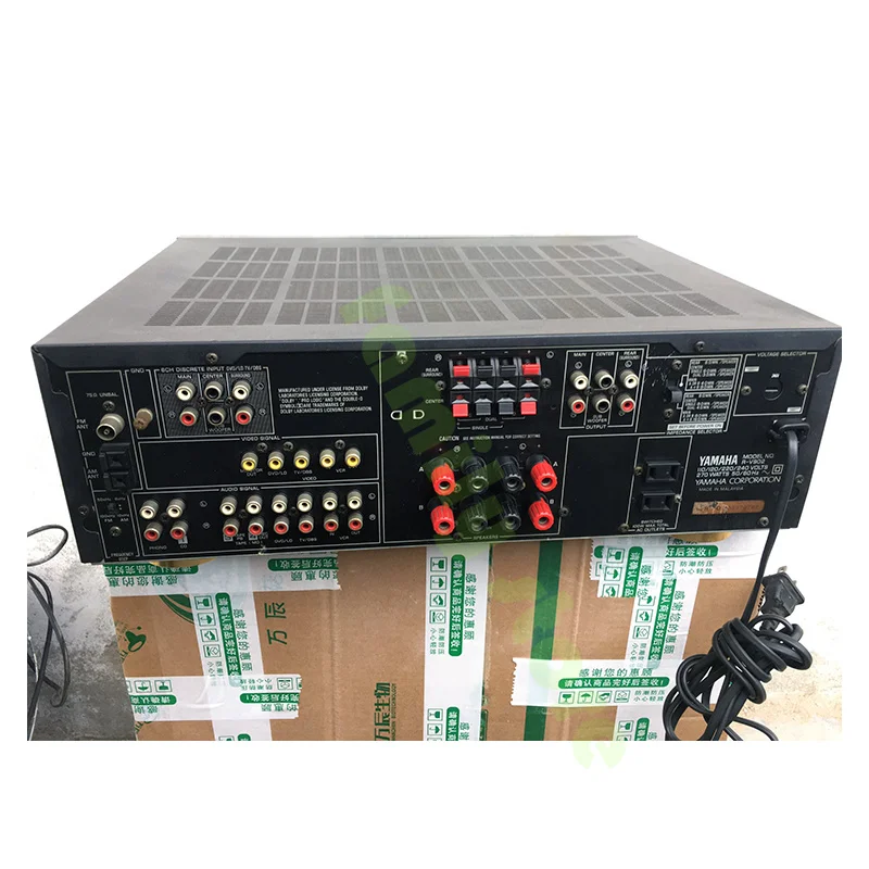 Выходная мощность: 300 Вт HiFi оригинальный б/у усилитель мощности V902 AV 5 1 канальный