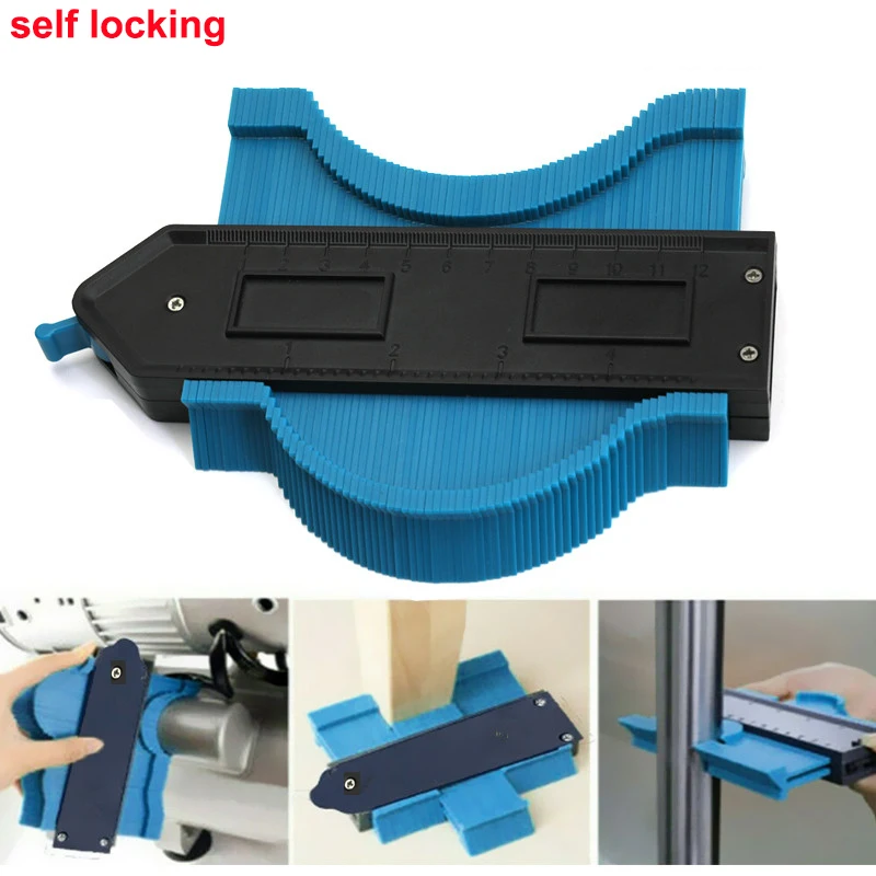 Контурный Манометр с самофиксацией 5 дюймов 10 дупликатор инструмент для маркировки тонкозубчатой древесины