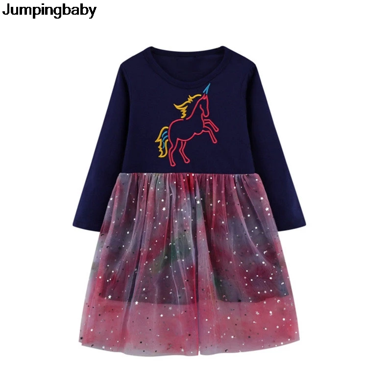 

2021 платье для девочек с единорогом, платья принцессы, платья для девочек, платье с единорогом, детская одежда, одежда для девочек