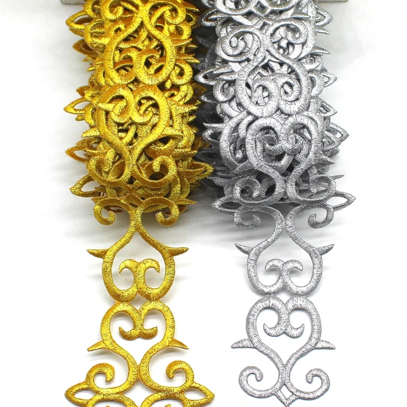 3 года золотая вышивка кружевная отделка для косплея винтажные костюмы