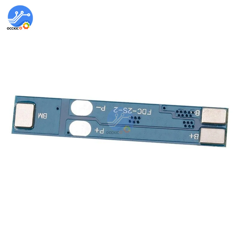 Bms 2S 18650 Защитная плата для литиевых аккумуляторов 3A 7,4 V/8,4 V PCM для литий-ионных аккумуляторов Lipo balancer atmega