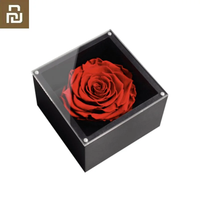 Youpin ONE Роза в коробке сохраненные настоящие розы цветы набор лучший подарок на