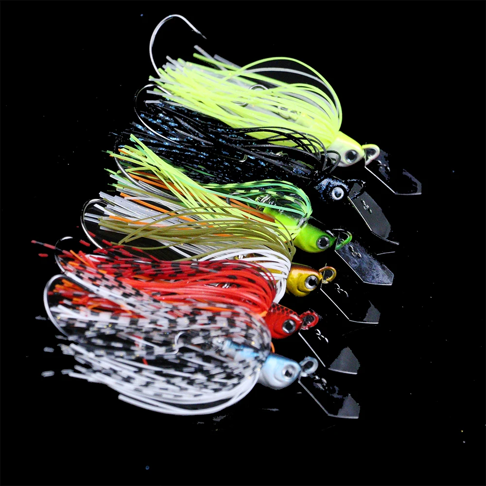 Mycena 13G/16G/19G Chatter bait spinner bait weedless fishing lure Buzzbait wobbler chatterbait for bass pike walleye fish